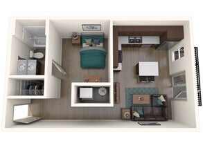 Studio C Private floor plan